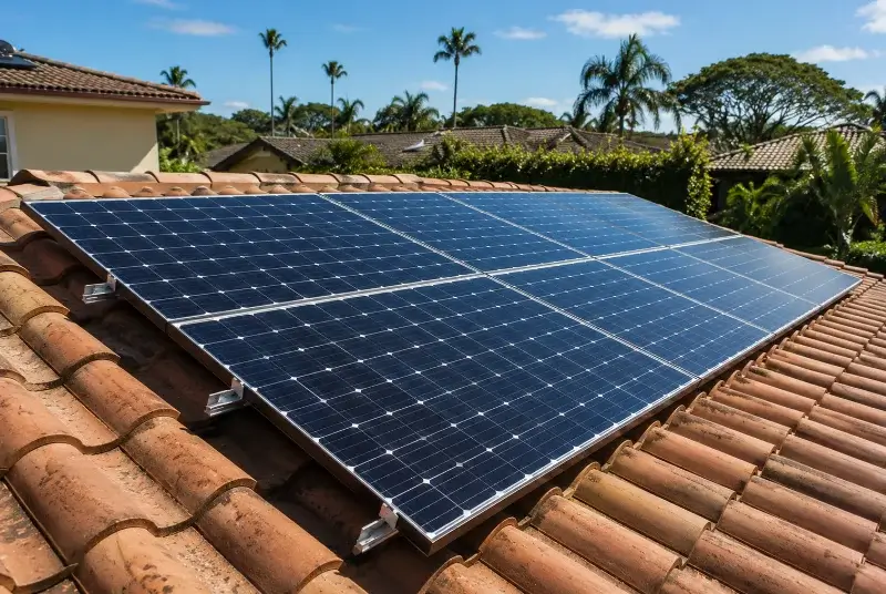 Installation de panneaux solaires à Estavar